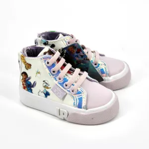 GROUND Up Disney 100 High Top Sneakers Toddler Size 5 in Purple/White NEW