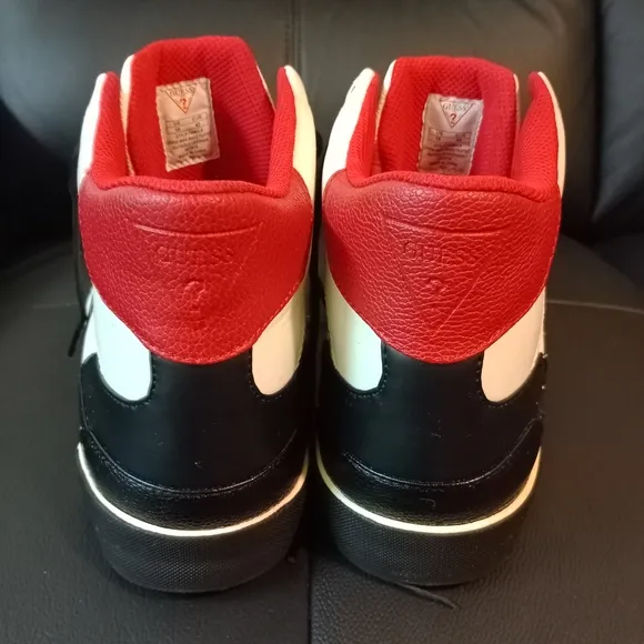 Guess high top shoes size 10 for men