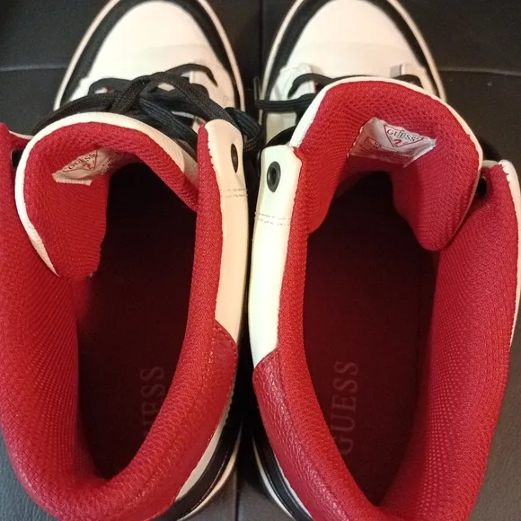 Guess high top shoes size 10 for men