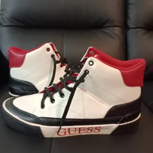 Guess high top shoes size 10 for men