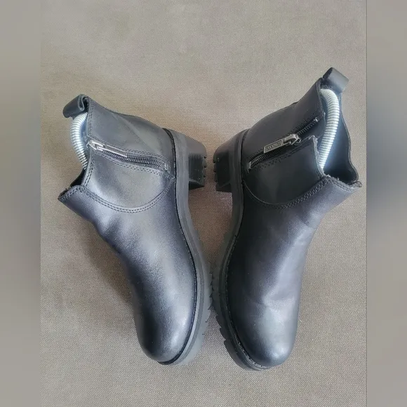Harley Davidson D83895 Women’s  Black Motorcycle Boots Size US 6.5
