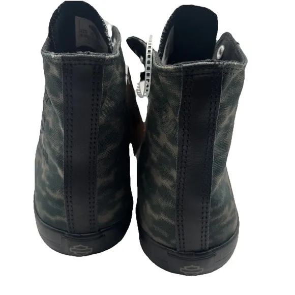Harley Davidson Men's Baxter High-Top Camo Black/Green SneakersD93903 - SZ 10.5M
