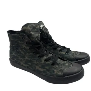 Harley Davidson Men's Baxter High-Top Camo Black/Green SneakersD93903 - SZ 10.5M