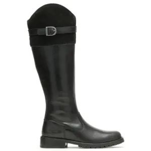 Harley-Davidson Women's Bradner Zip-Up 16&quot; Black Motorcycle Boots - 10