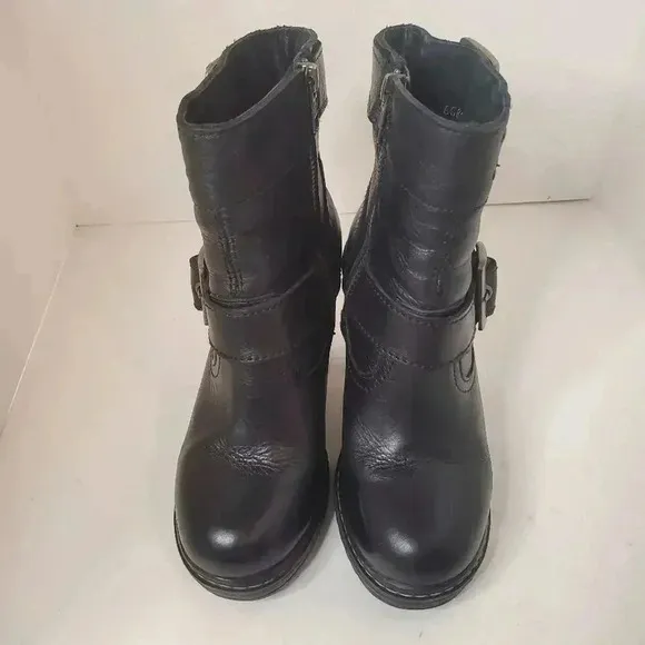 HARLEY DAVIDSON Women's Ludwell 5.5 Inch Black Fashion Boots Size 5.5