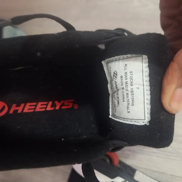 HEELYS Unisex-Child Low-top Trainers- Lightly used - Sz 7
