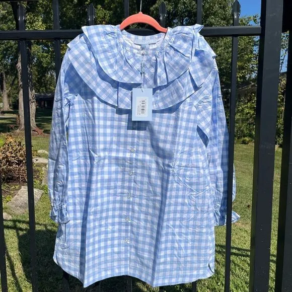 Hill House Colette Gingham Dress NWT