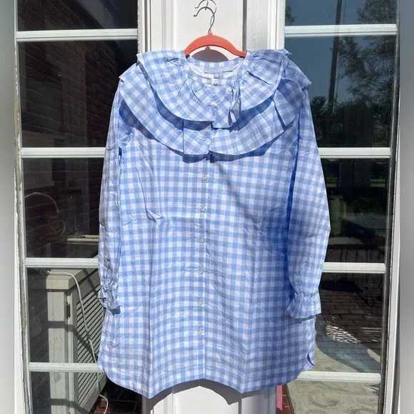 Hill House Colette Gingham Dress NWT