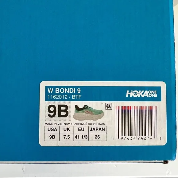 Hoka Bondi 9B Women’s Walking Shoes