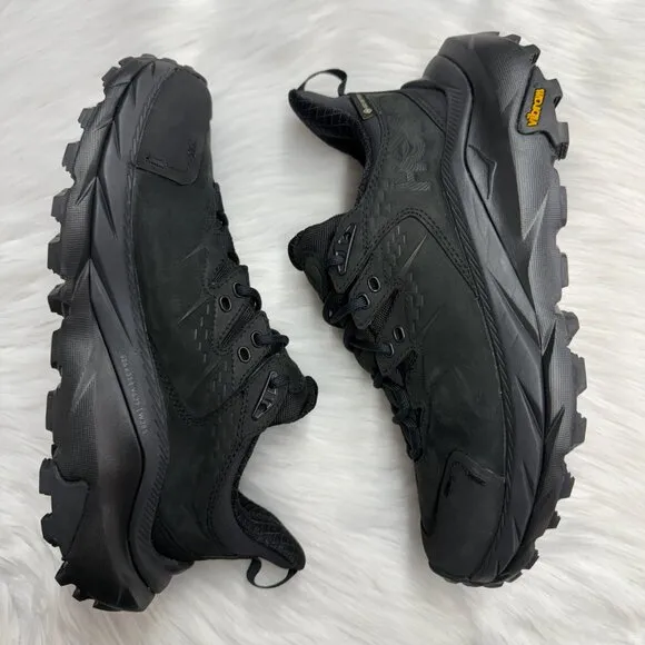 Hoka Kaha 2 Low GORE-TEX Womens Shoes Black 1123191 BBLC NEW Multi Sz