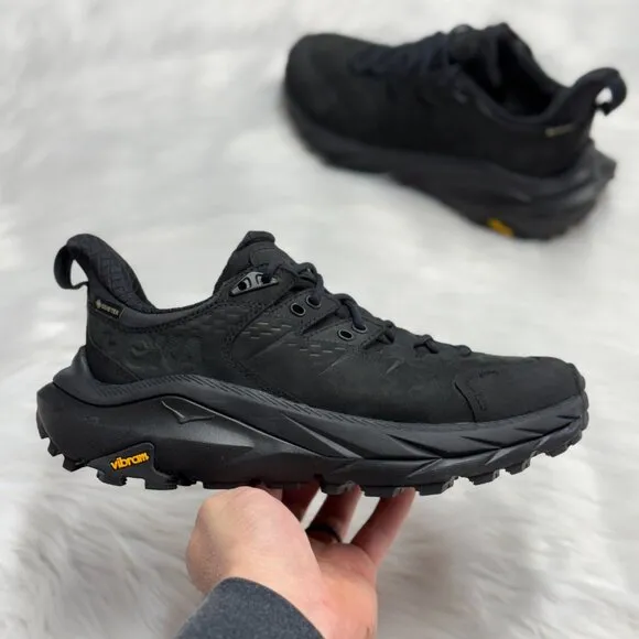 Hoka Kaha 2 Low GORE-TEX Womens Shoes Black 1123191 BBLC NEW Multi Sz