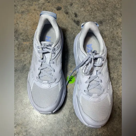Hoka New Clifton L athletic shoes in light blue Size 8 Women 7 Men
