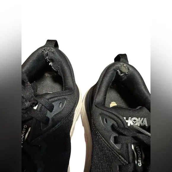 Hoka One One Gaviota 5 Running Shoes Size Women’s 8 B Black White 1134235 BWHT