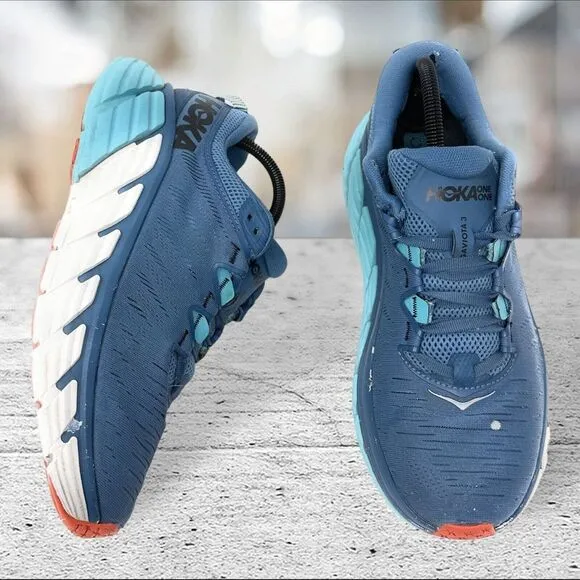 Hoka One One Mens Gaviota 3 1113520 RTAR Blue Running Shoes Sneakers Size 9.5 D‎