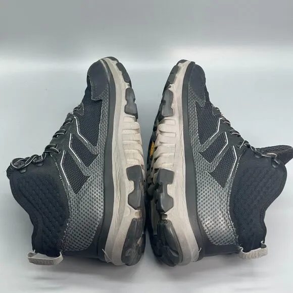 Hoka One One Sky Toa Gore-Tex Men's 10 Black Sneakers Lace-Up Low Top Athletic