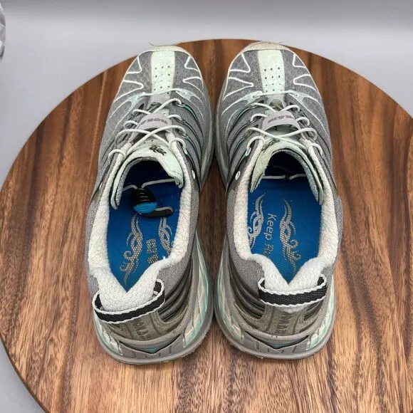 HOKA One One Stinson Shoes Womens Size 9 Trail Running Sneakers Teal Walking