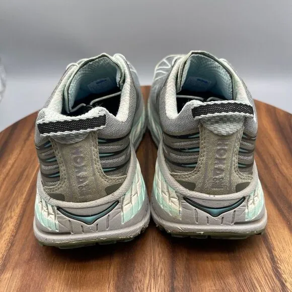 HOKA One One Stinson Shoes Womens Size 9 Trail Running Sneakers Teal Walking