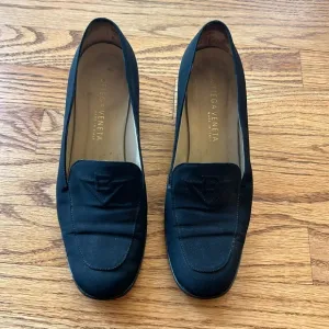 HOST PICK: Vintage Bottega Veneta Made In Italy black heeled shoes Size 7B