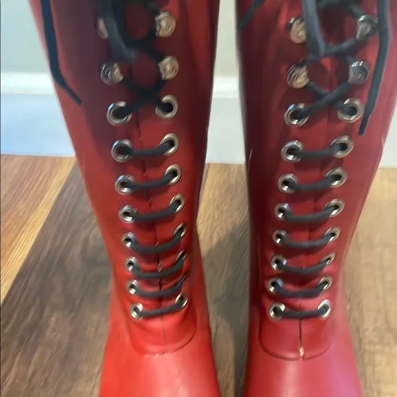 Ilse Jacobsen Women's Red Rain Boots