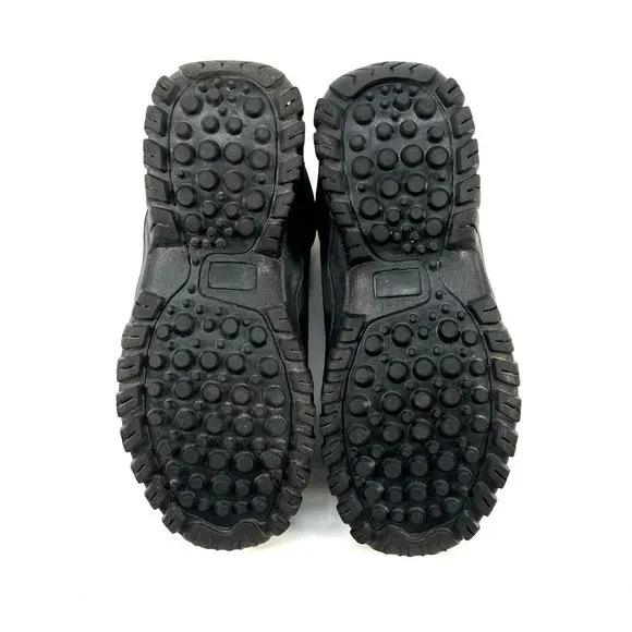 Impact Racing Shoes Low Top Black Leather Mens Size 6 (Woman's 8)