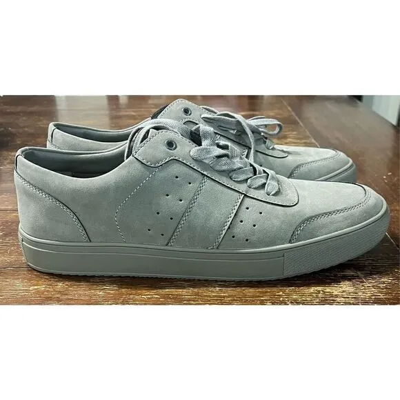 INC Mens Perforated Padded Zuri Round Toe Platform Lace-Up Sneakers Shoes