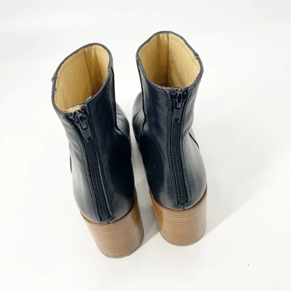 Intentionally Blank Women’s Speed Platform Boots Sz 40/10 Black Leather