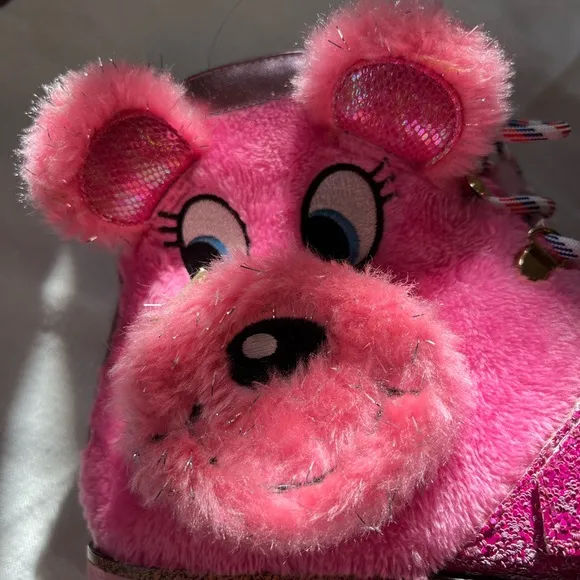 Irregular Choice plushie bear sneakers sz 9