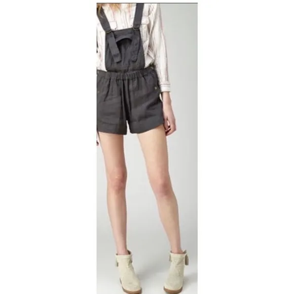 Isabel Marant Basley Cream Perforated Suede Ankle Boots Size 37 Slouchy