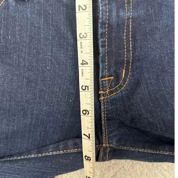 J Brand Womens Dark Wash Skinny Jeans Cut #313 Size 28 Designer Jeans