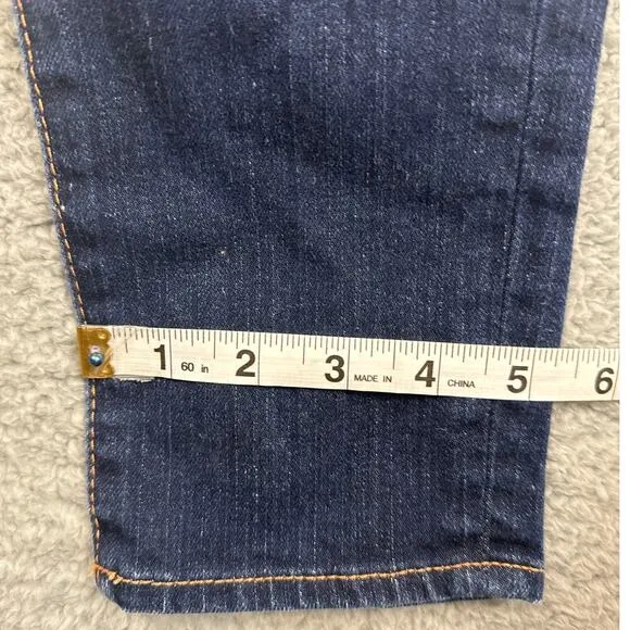 J Brand Womens Dark Wash Skinny Jeans Cut #313 Size 28 Designer Jeans