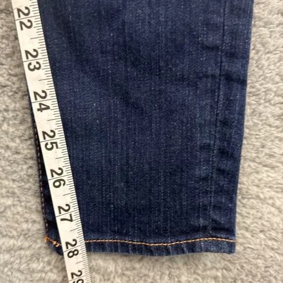 J Brand Womens Dark Wash Skinny Jeans Cut #313 Size 28 Designer Jeans