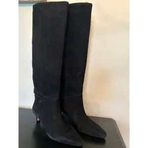 J Crew Stevie knee-high boots in suede BT909, Size 6