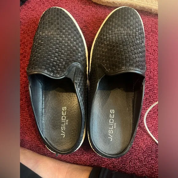 J Slides sneakers NYC GC slip on open back shoes host pick