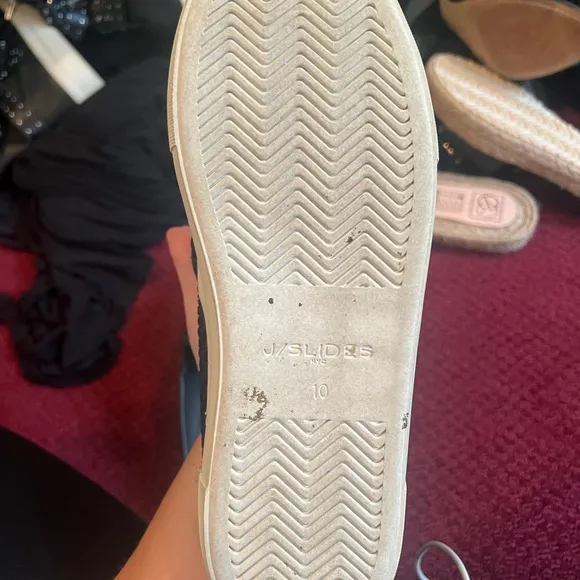J Slides sneakers NYC GC slip on open back shoes host pick