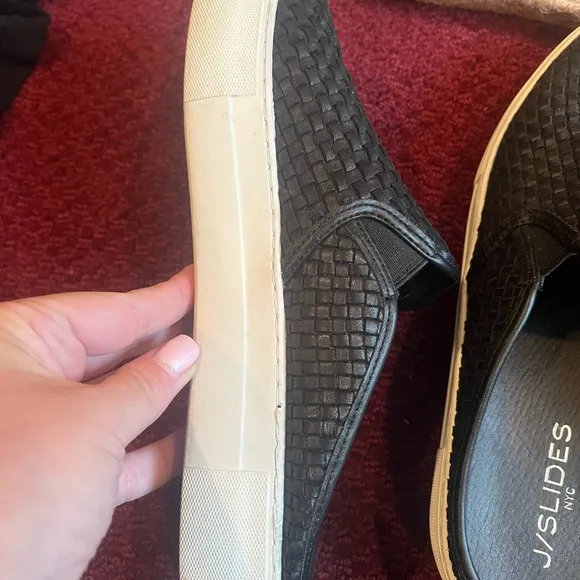 J Slides sneakers NYC GC slip on open back shoes host pick