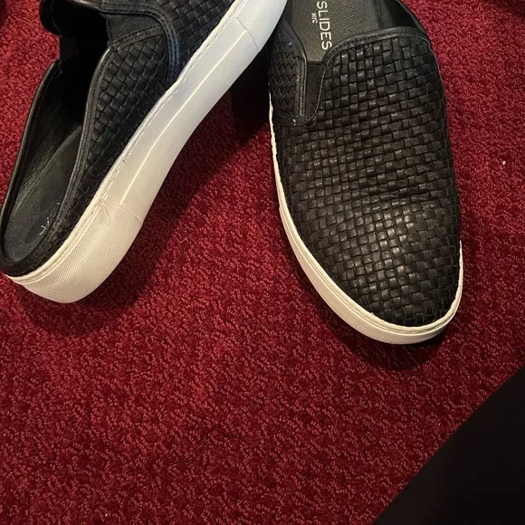 J Slides sneakers NYC GC slip on open back shoes host pick