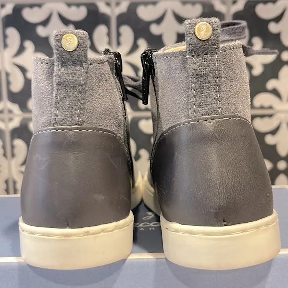 Jacadi Paris Children’s Sneaker Laurent Gris Anthracite Size 28 EU