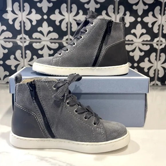 Jacadi Paris Children’s Sneaker Laurent Gris Anthracite Size 28 EU