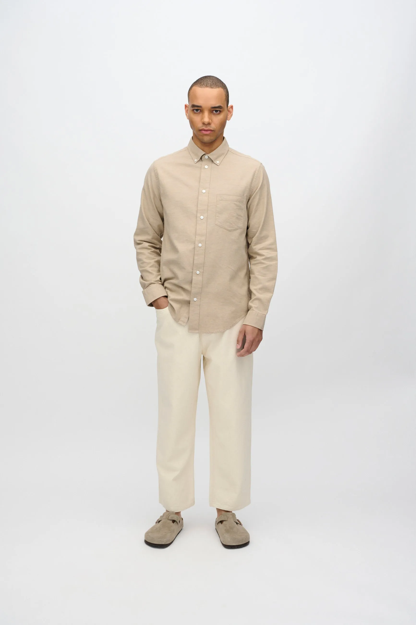Jakari barrel fit jeans 4113 - Brown Rice