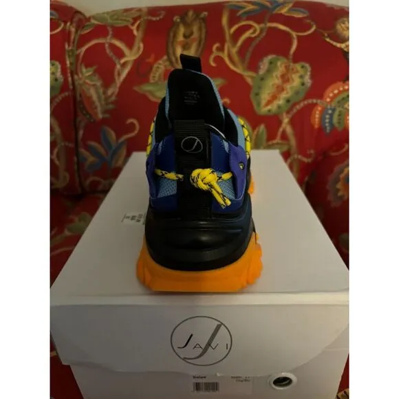 Javi Swipe ORG/Blue Tennis Shoes Sx 11 NIB