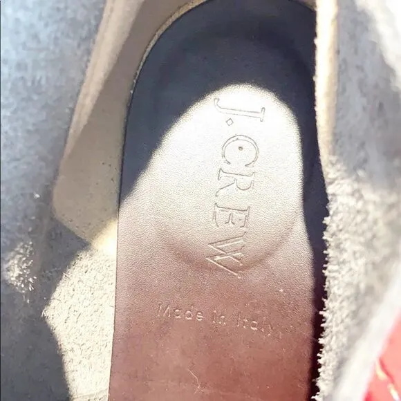 J. CREW Macalister Wedge Booties in Gray Size 6