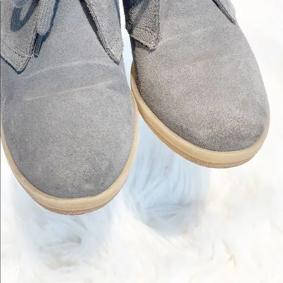 J. CREW Macalister Wedge Booties in Gray Size 6
