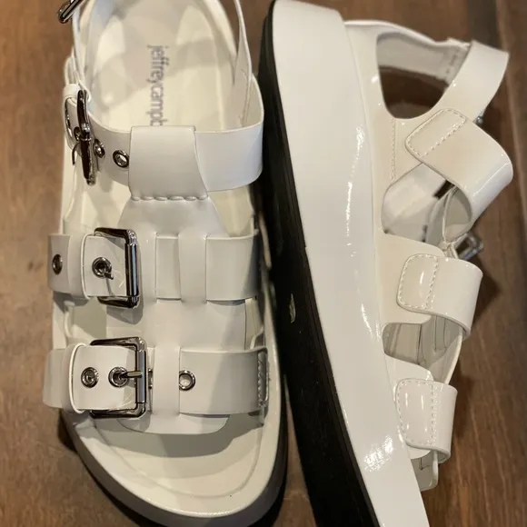 JEFFREY CAMPBELL Musashi Platform Sandal NEW