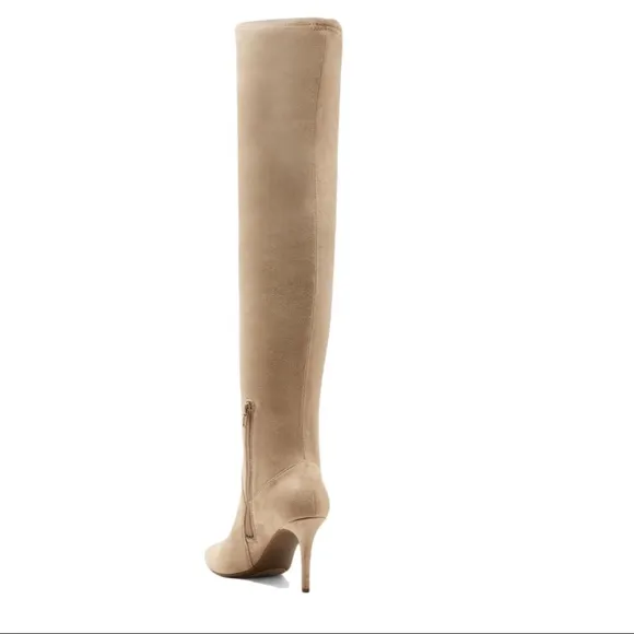 Jessica Simpson Womens Abrine Over-the-Knee Boots Brown Size: 6.5 M