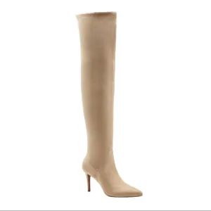 Jessica Simpson Womens Abrine Over-the-Knee Boots Brown Size: 6.5 M