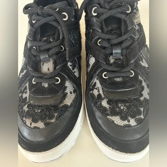 Jimmy Choo Lace Up Sneakers, womens 40.5