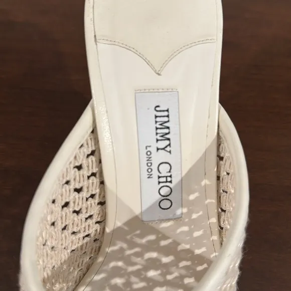 Jimmy Choo Seher nautical rope mules