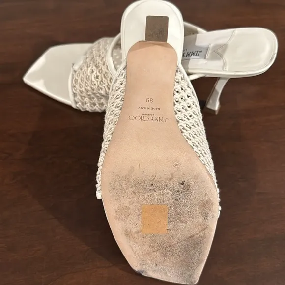 Jimmy Choo Seher nautical rope mules