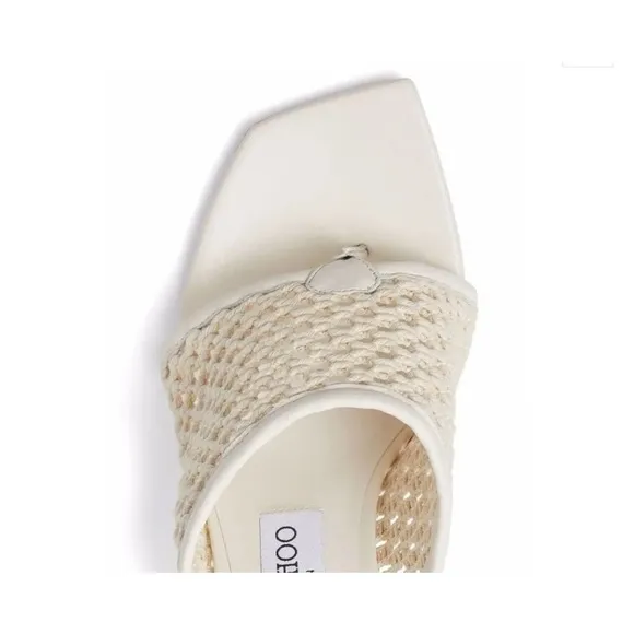 Jimmy Choo Seher nautical rope mules
