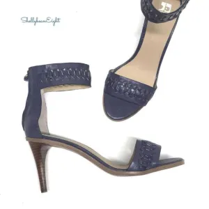 JOE'S JEANS PAX Blue Ankle Strap Sandals w/BOX 9.5